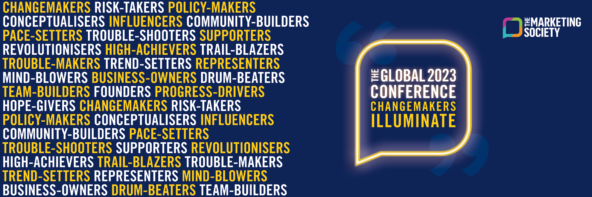 Global Conference: Changemakers Illuminate