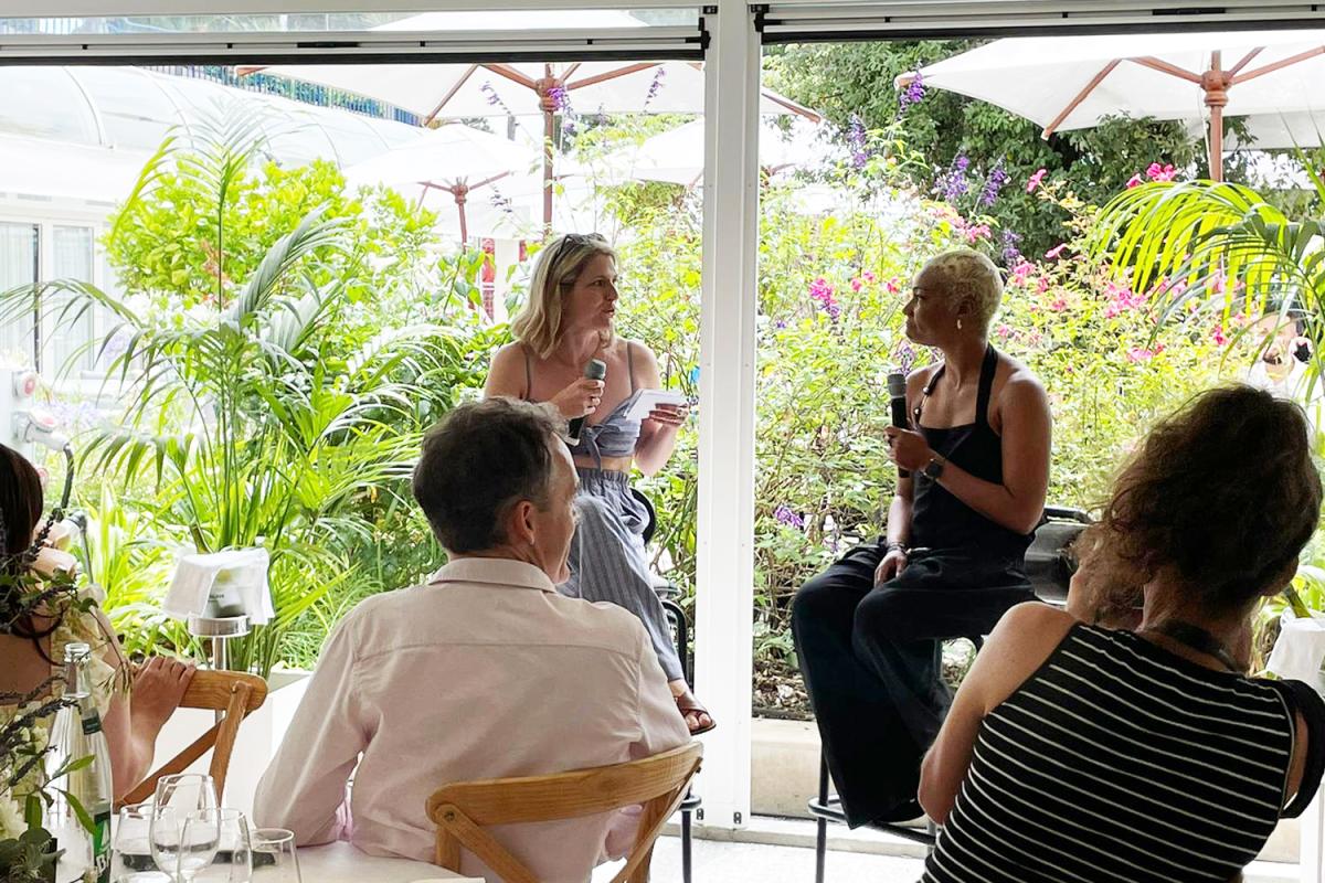 Credit: The Marketing Society Cannes Secret Garden Lunch