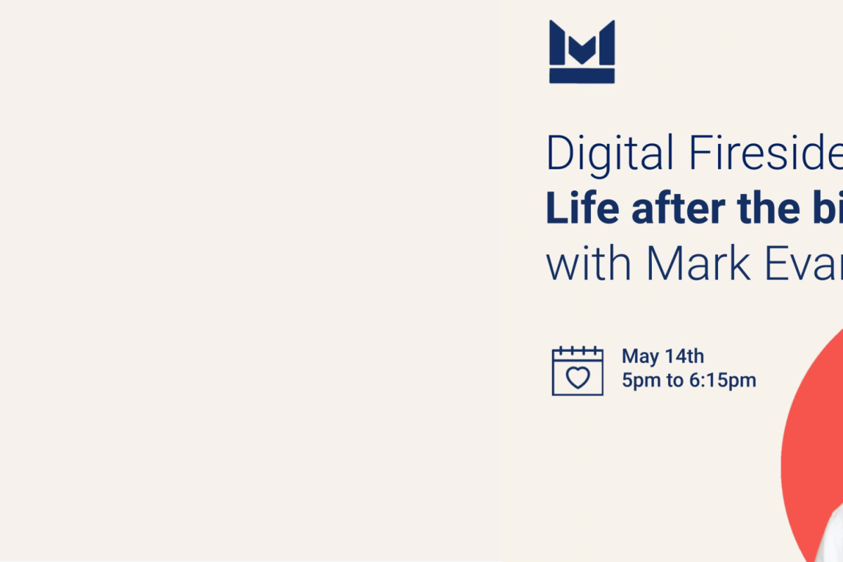 Mark Evans life after the big job