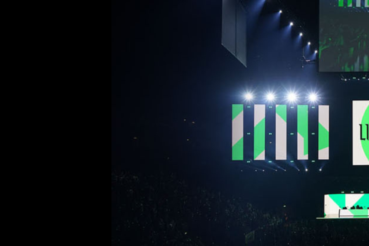 Esports stadium provided by Design Bridge and Partners