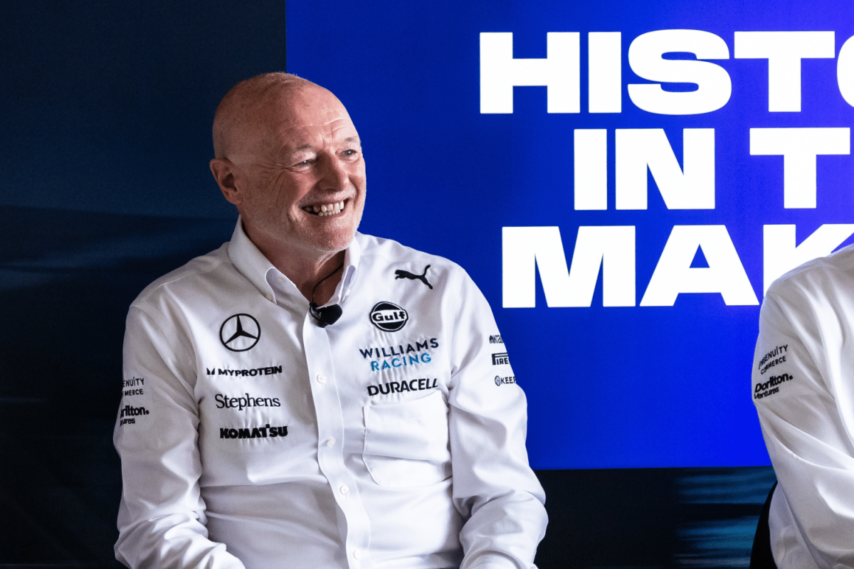 Source: williams racing approved image